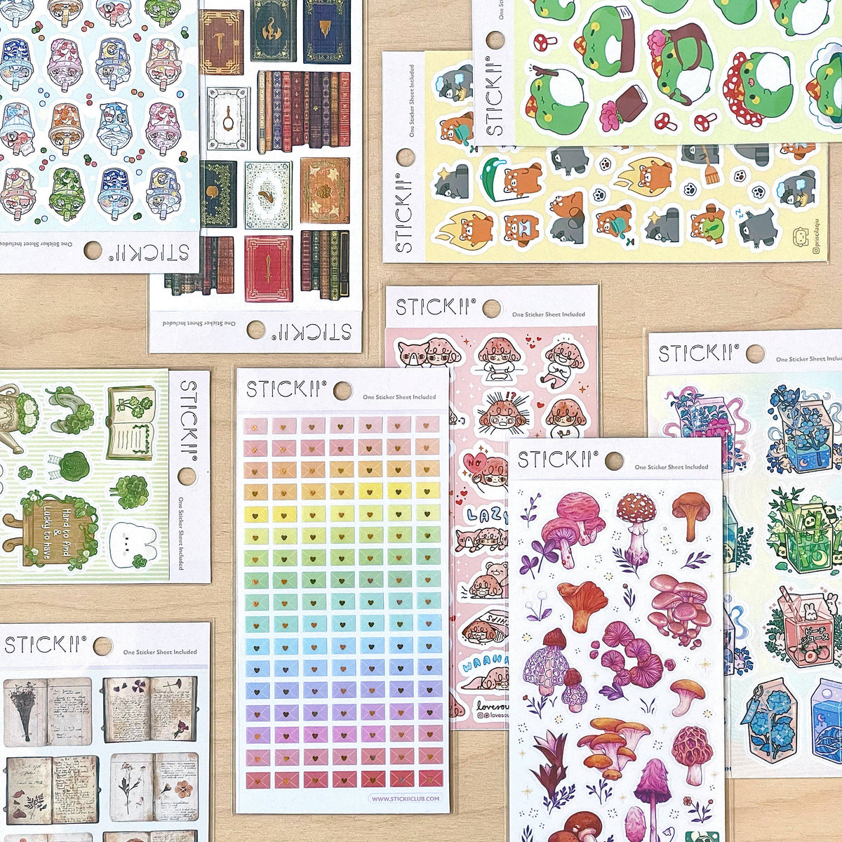Emochis Sticker Sheet