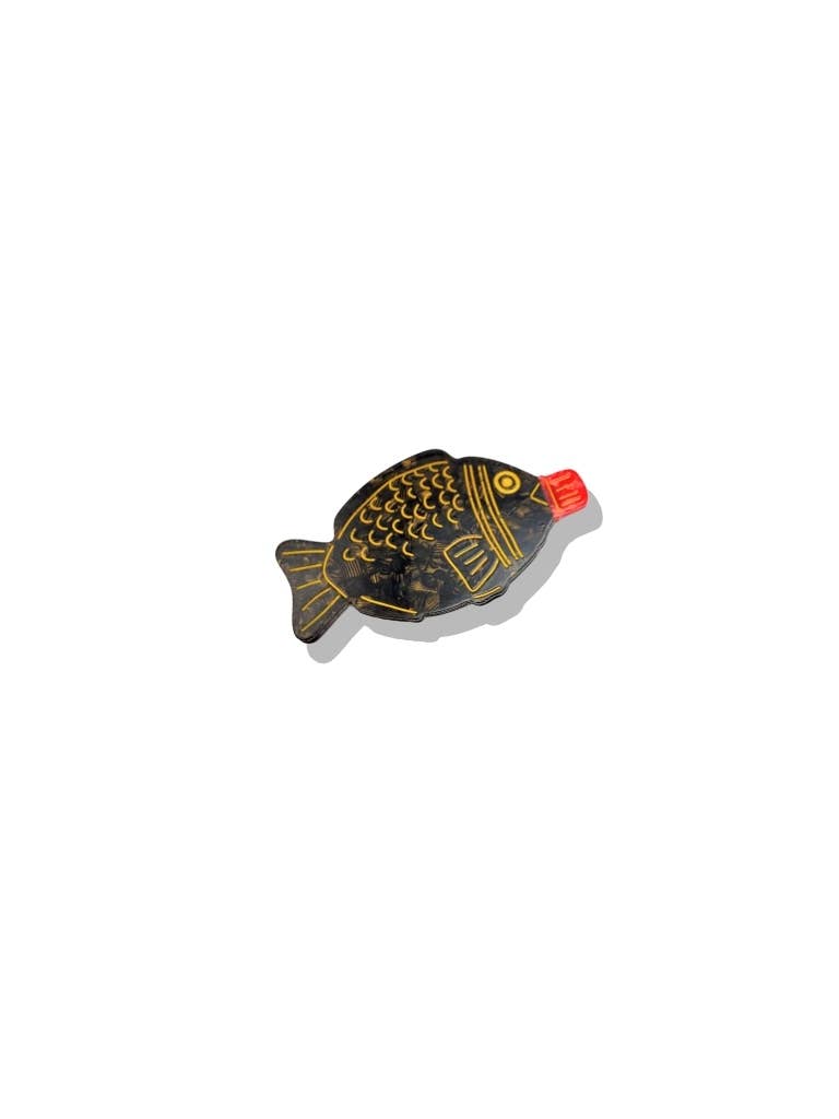 Hand-painted Soy Sauce Brooch Pin