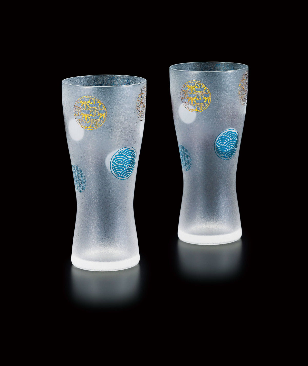 MARUMON Frothing Beer Glass M Pair Set