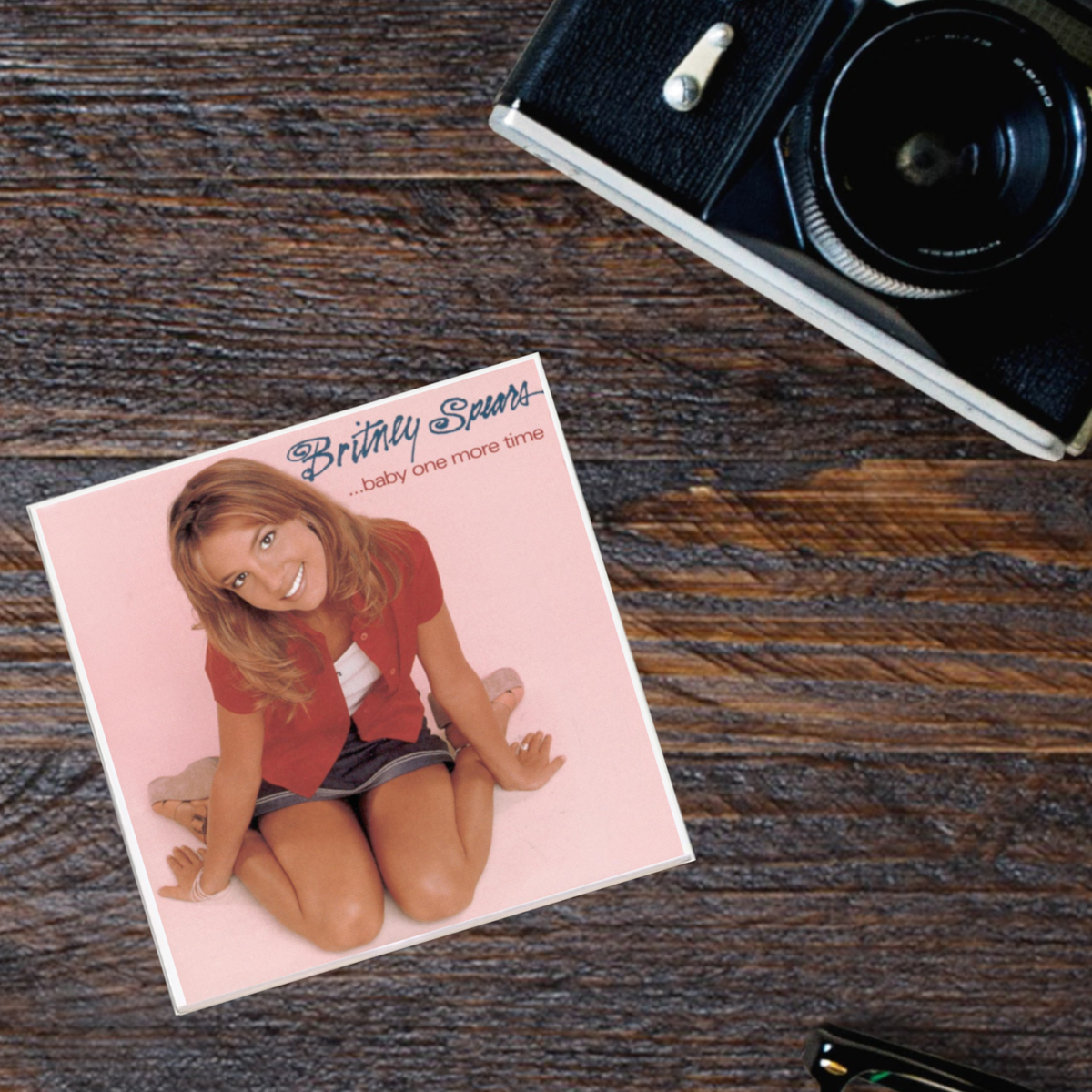 Britney Spears Hit Me Baby One More Time Album Coaster