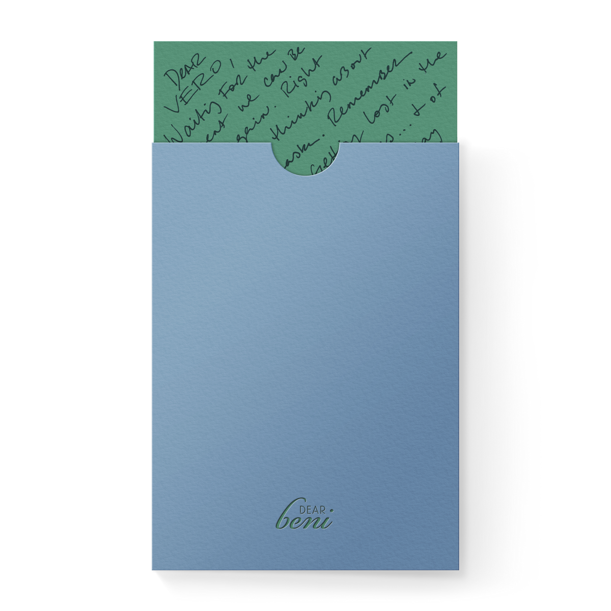 Thank You Pocket Card