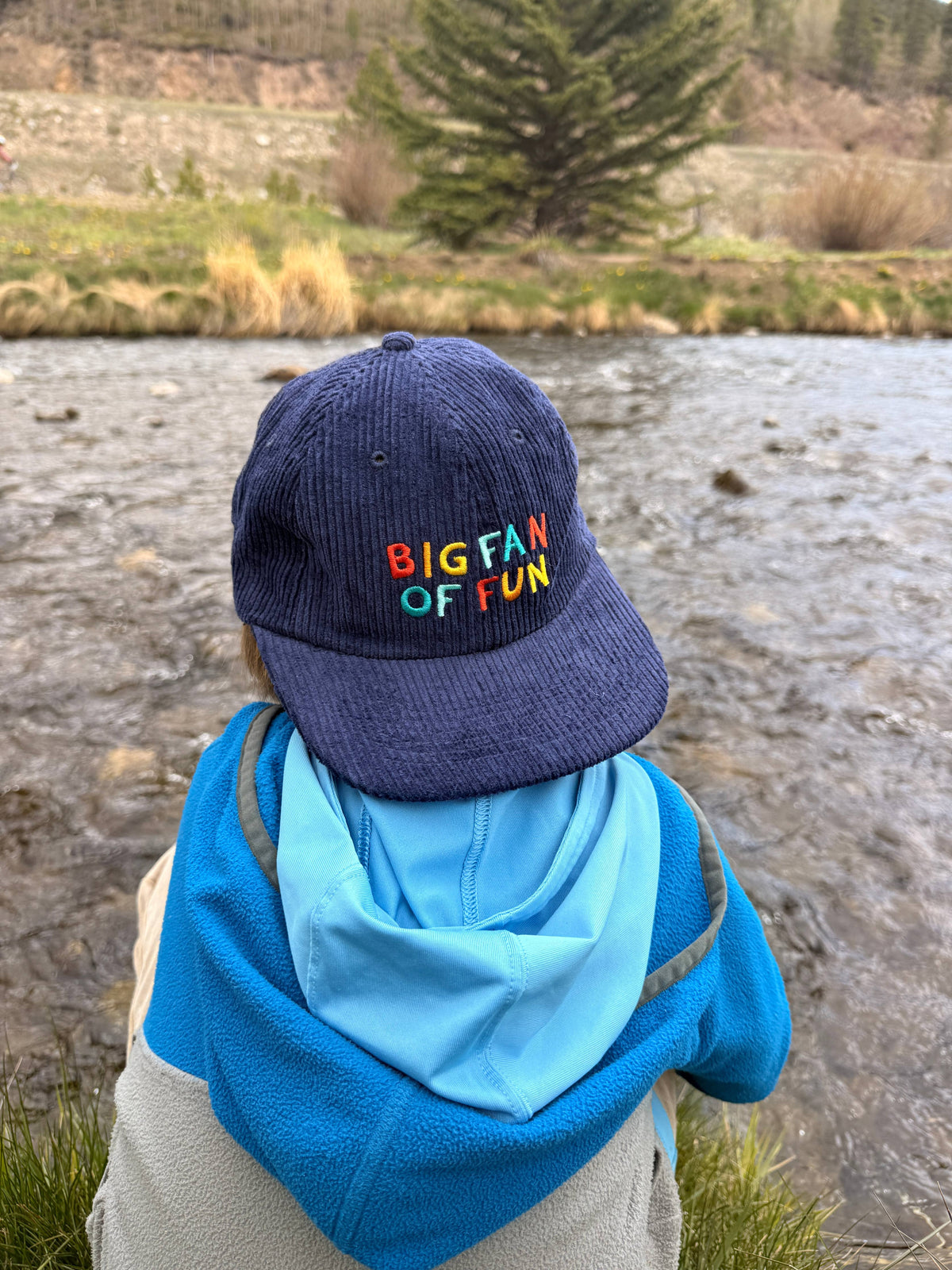 Baby/Toddler & Youth Corduroy Snapback Hat | Big Fan Of Fun