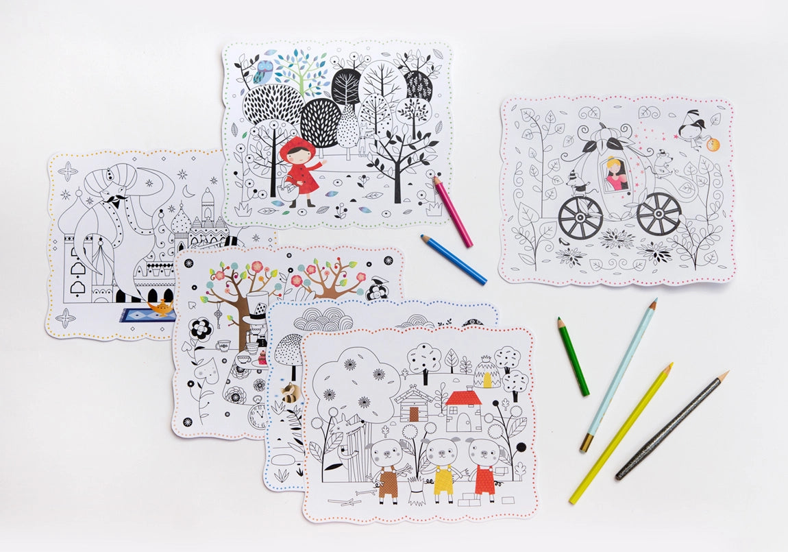 Wonderful Coloring - 12 Coloring Stories