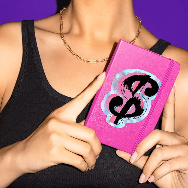 Dollar Sign By Warhol - Die-Cut Sticker (Money, Cash)
