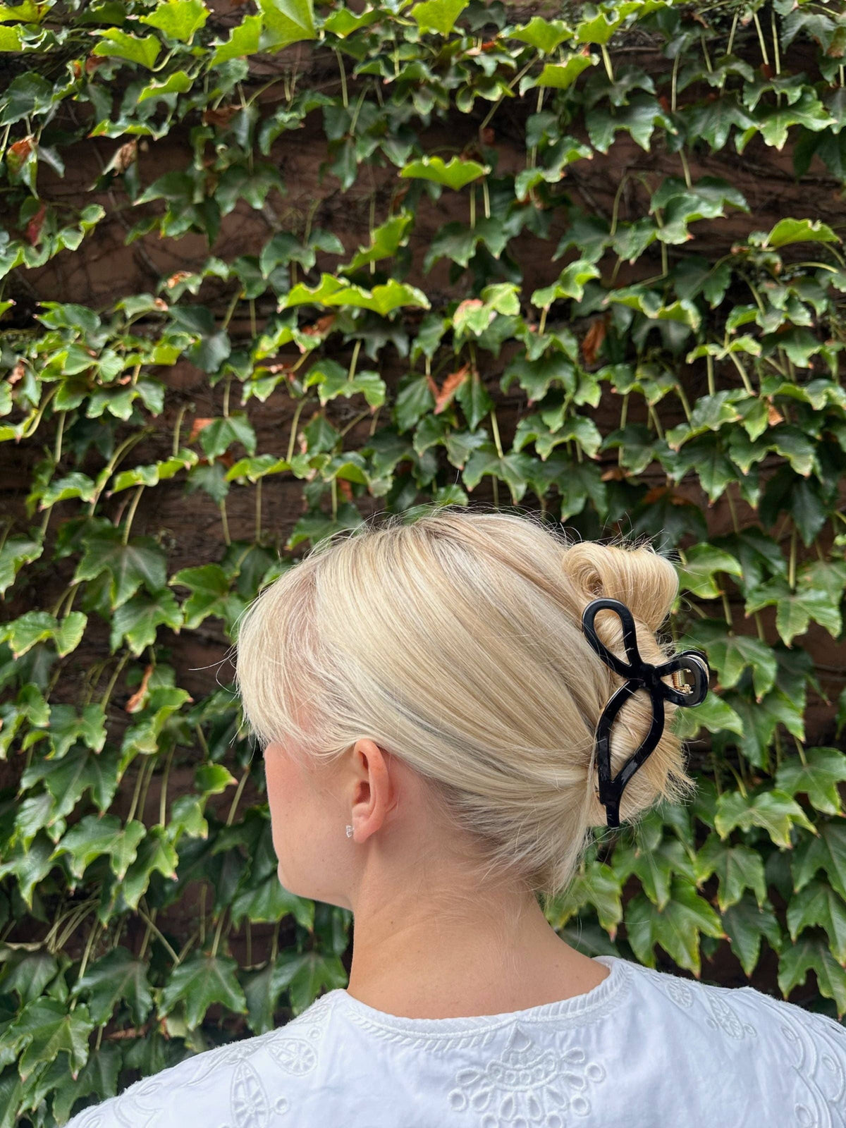 Ballet Bow Acetate Claw Clip