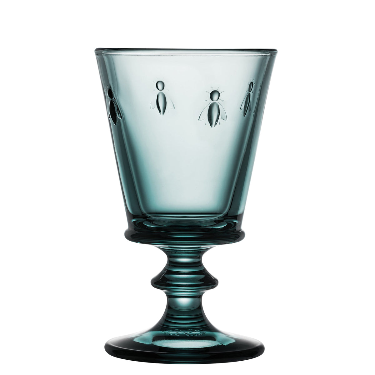 Bee Colored Wine Glass