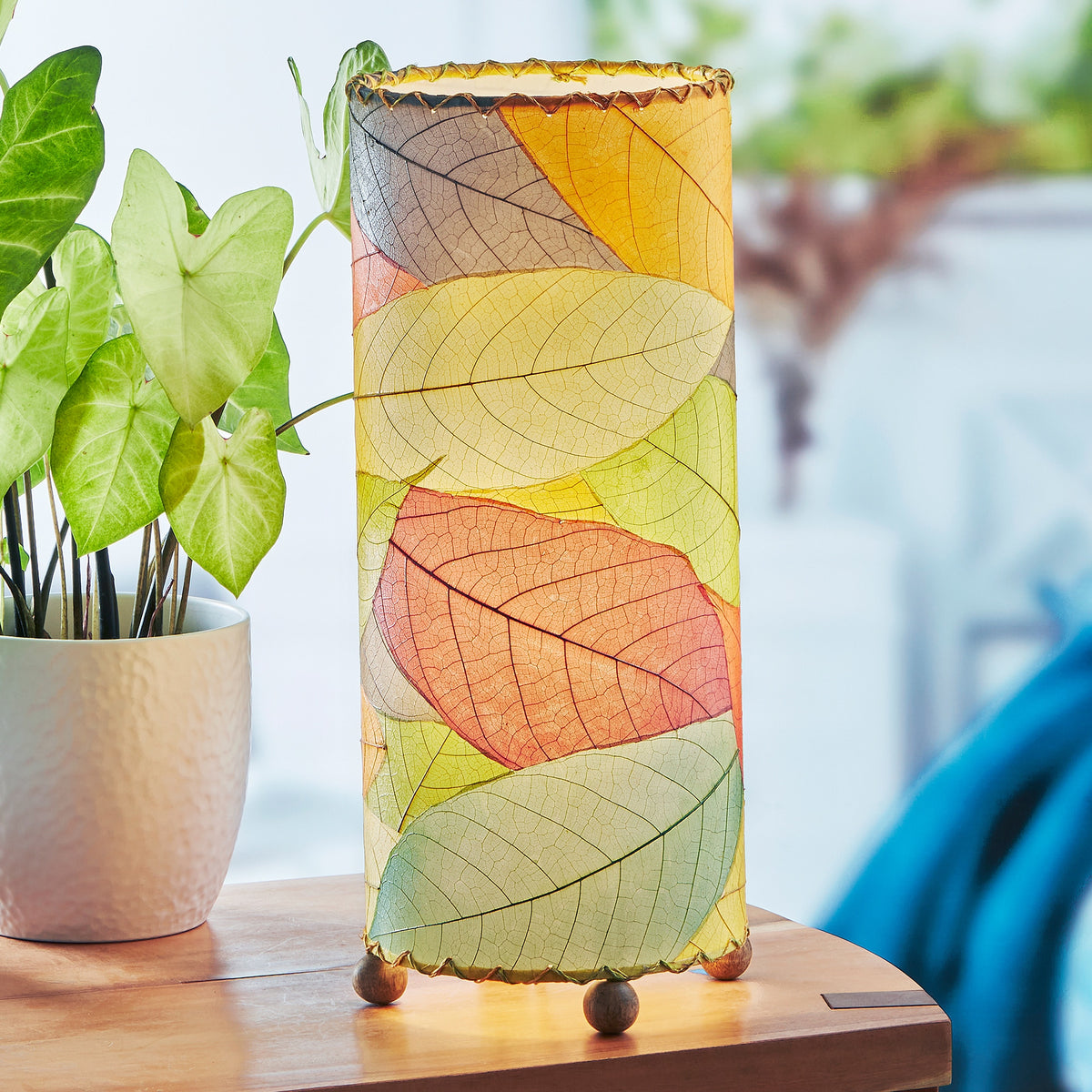 Cocoa Leaf Multi Cylinder Lamp