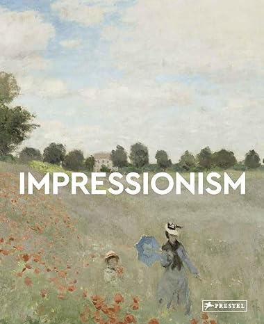 Book cover of 'Impressionism' featuring a painting of two women in a field with flowers.