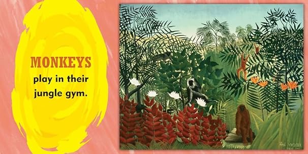 Animals In Art Board Book
