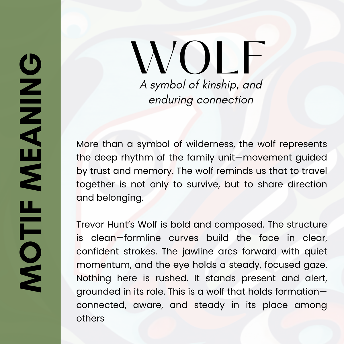 Indigenous Art Essential Oil Candle | Wolf