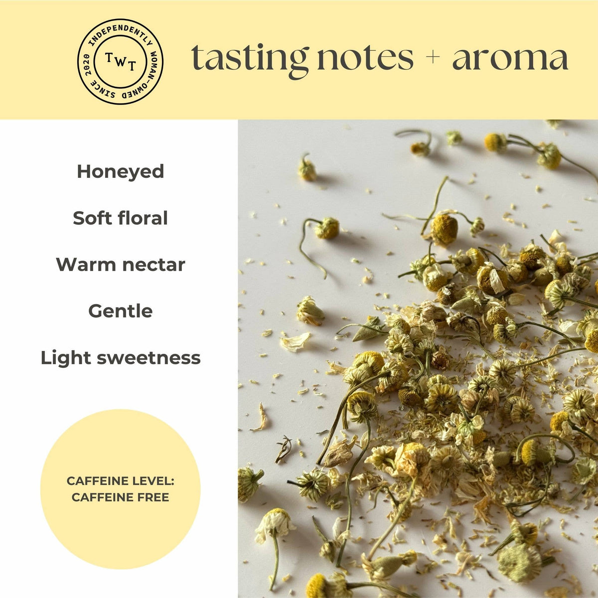 Chamomile Mini Tea Tube