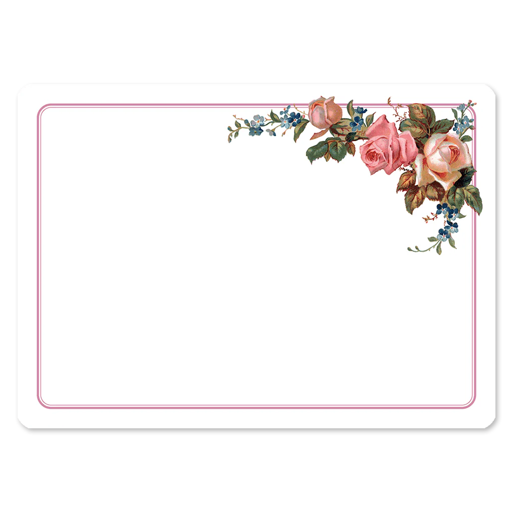 Romantic Roses - Correspondence Cards