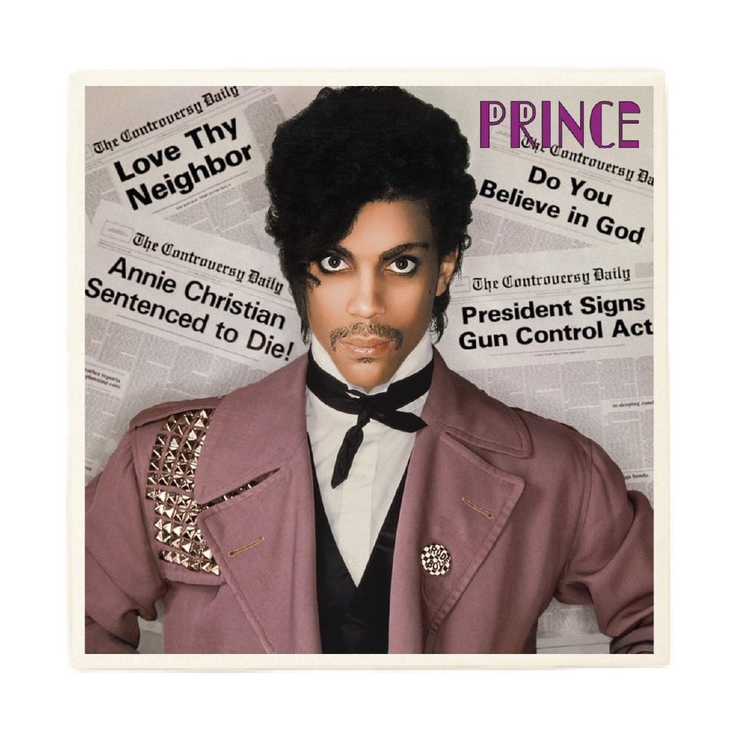 Prince 'Controversy' Album Coaster