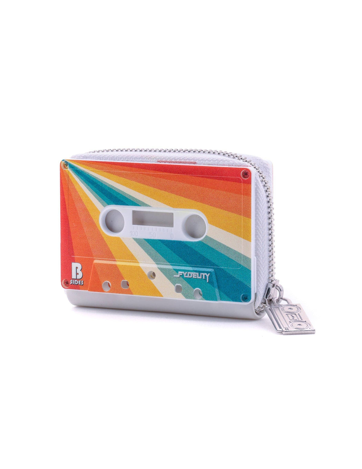 Vintage Rainbow Cassette Wallet | Cute 80s GenX Gifts Music