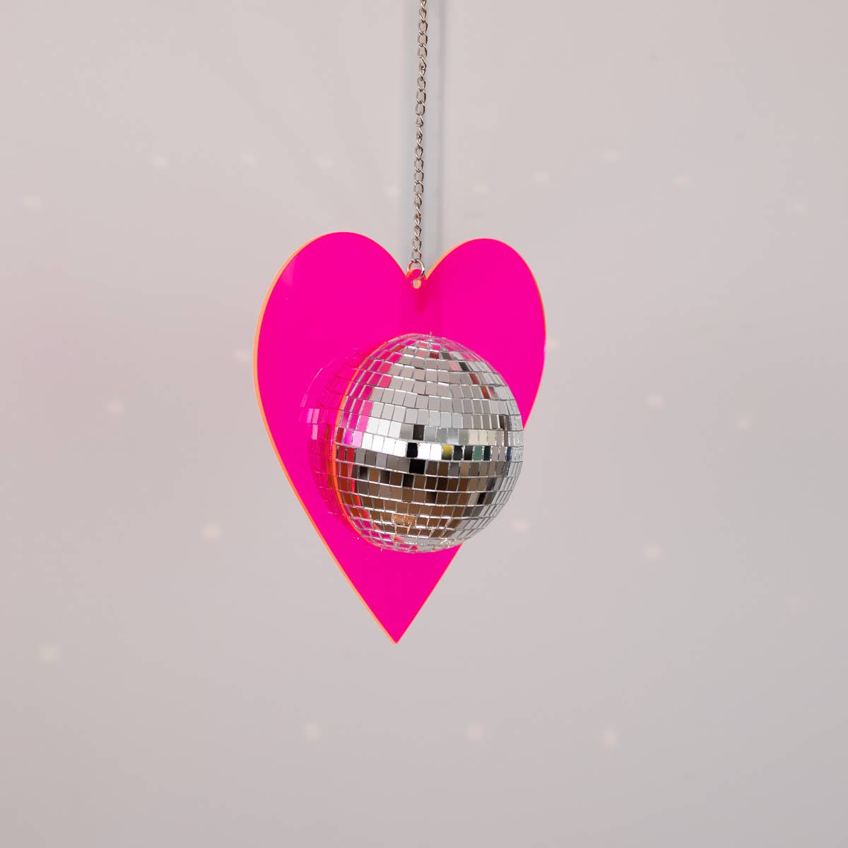 Large Heart Disco Ball
