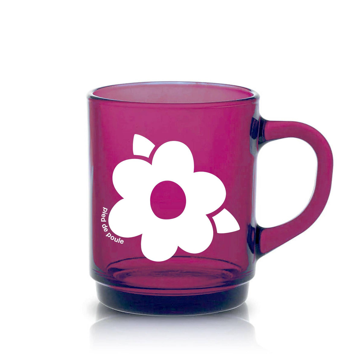 Duralex mug - “Retro” Plum