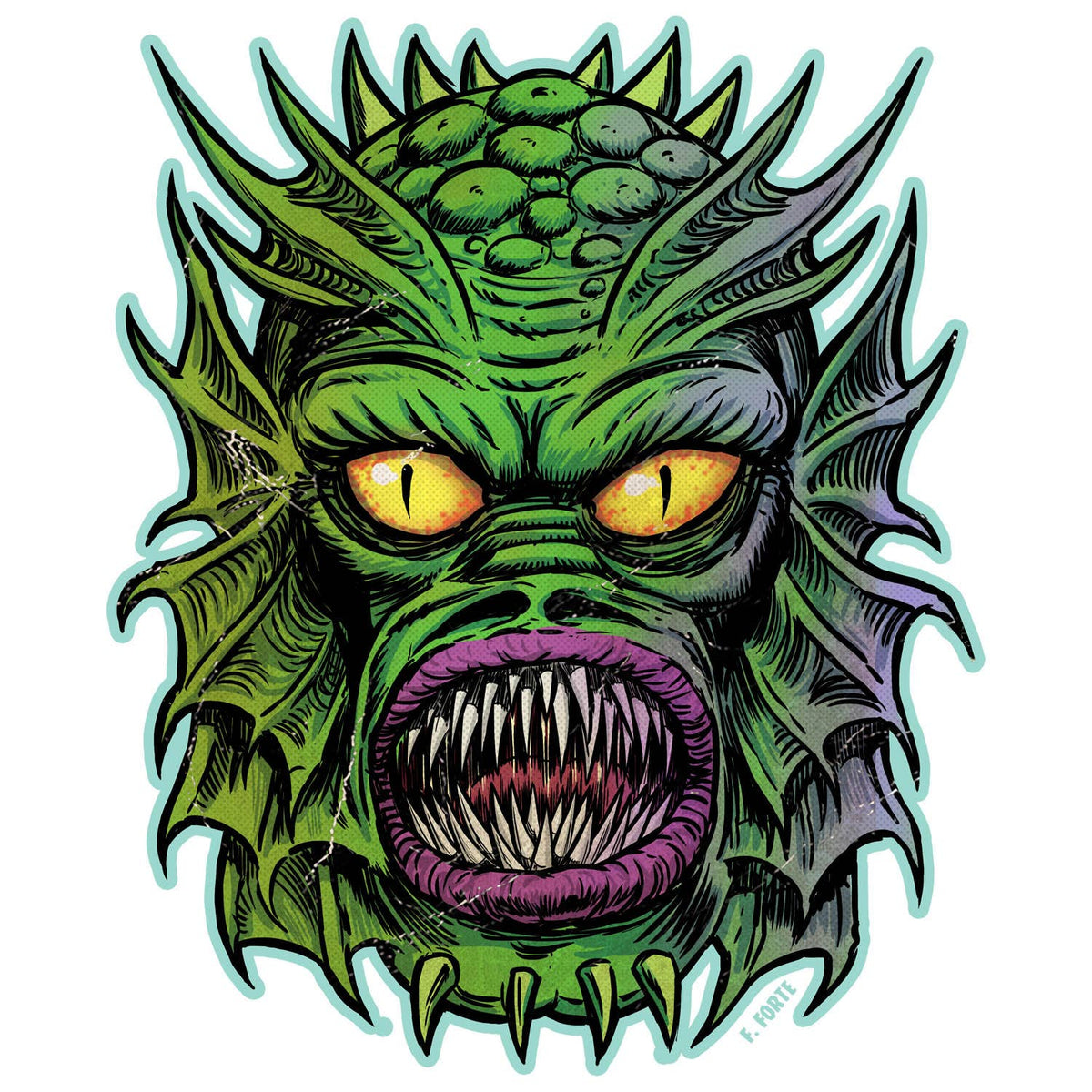 Swamp Beast Sticker