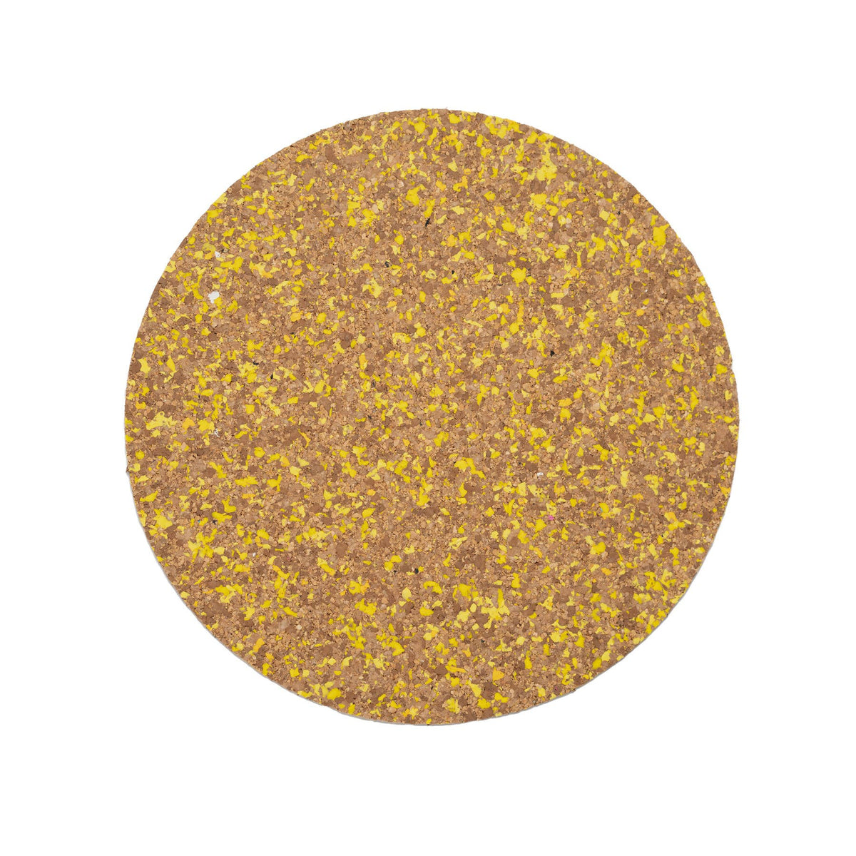 Speckled Cork Placemat - Yellow