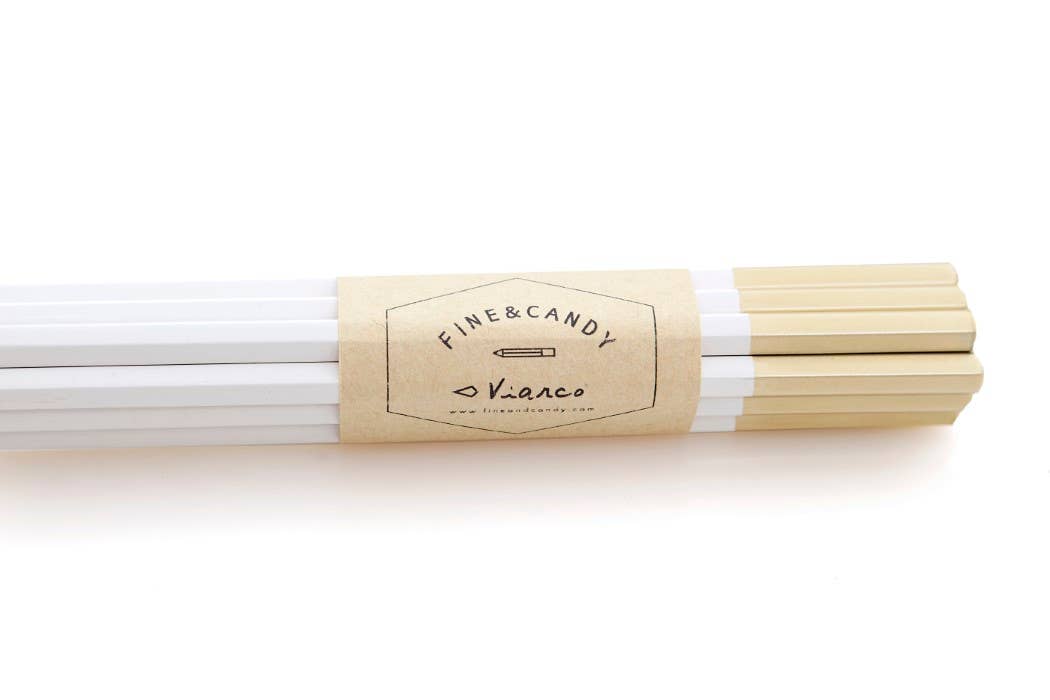 White Sugar Graphite Pencil Set