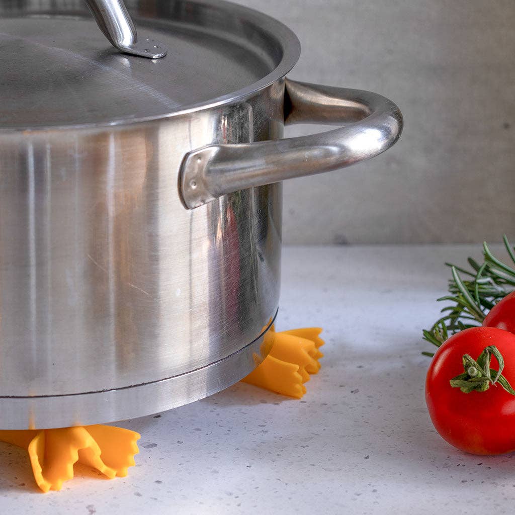 Pasta Shaped Steam Release & Trivet | Farfalle