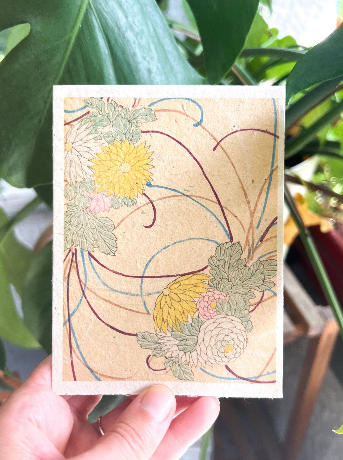 Nouveau Zinnias Plantable Seed Card
