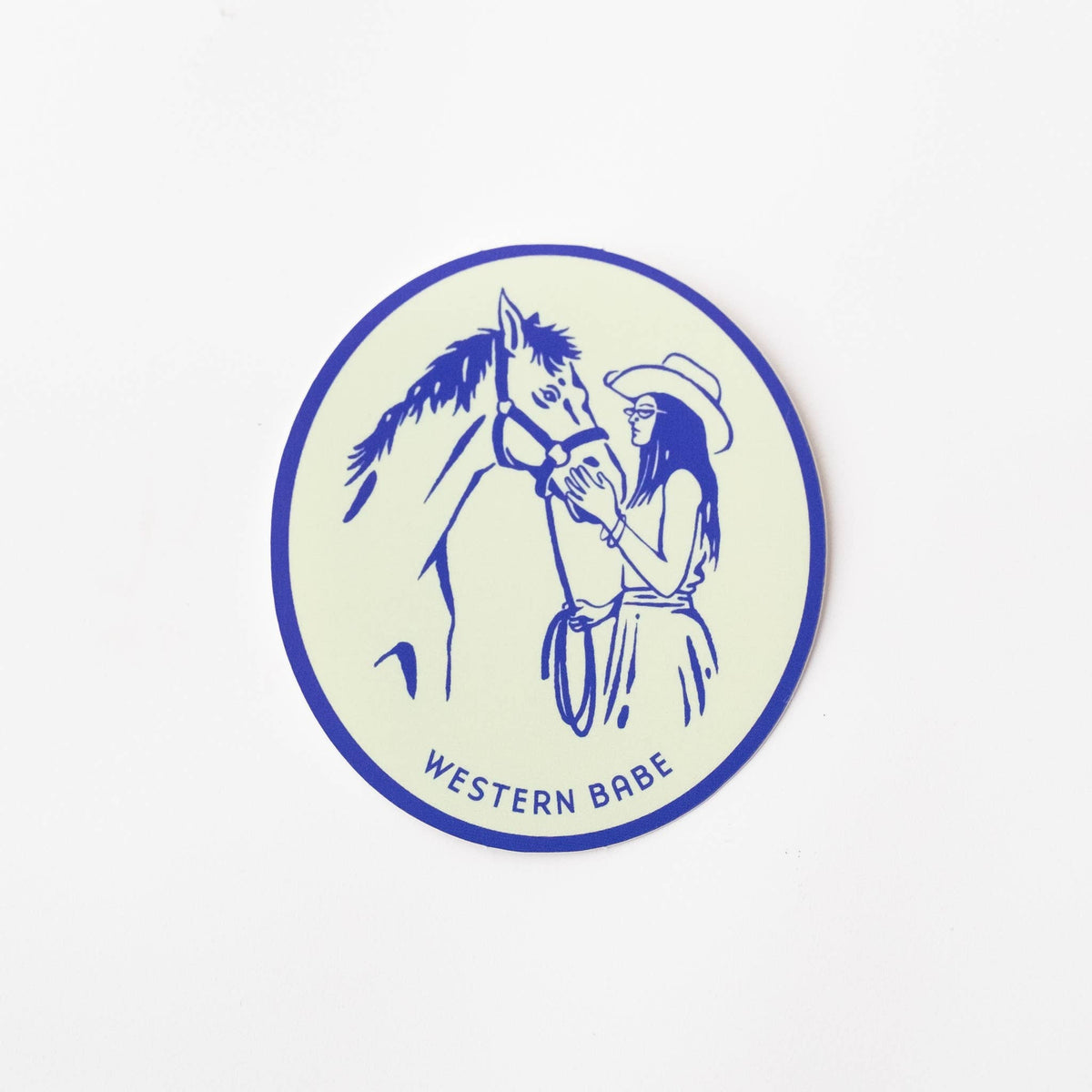 Giddy Up Vinyl Sticker Three-Pack-Cowgirl Theme