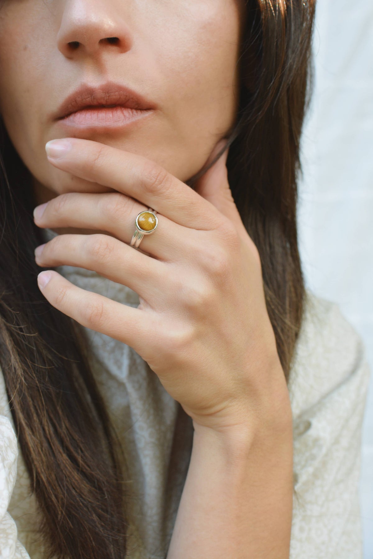Tiger's Eye Ring