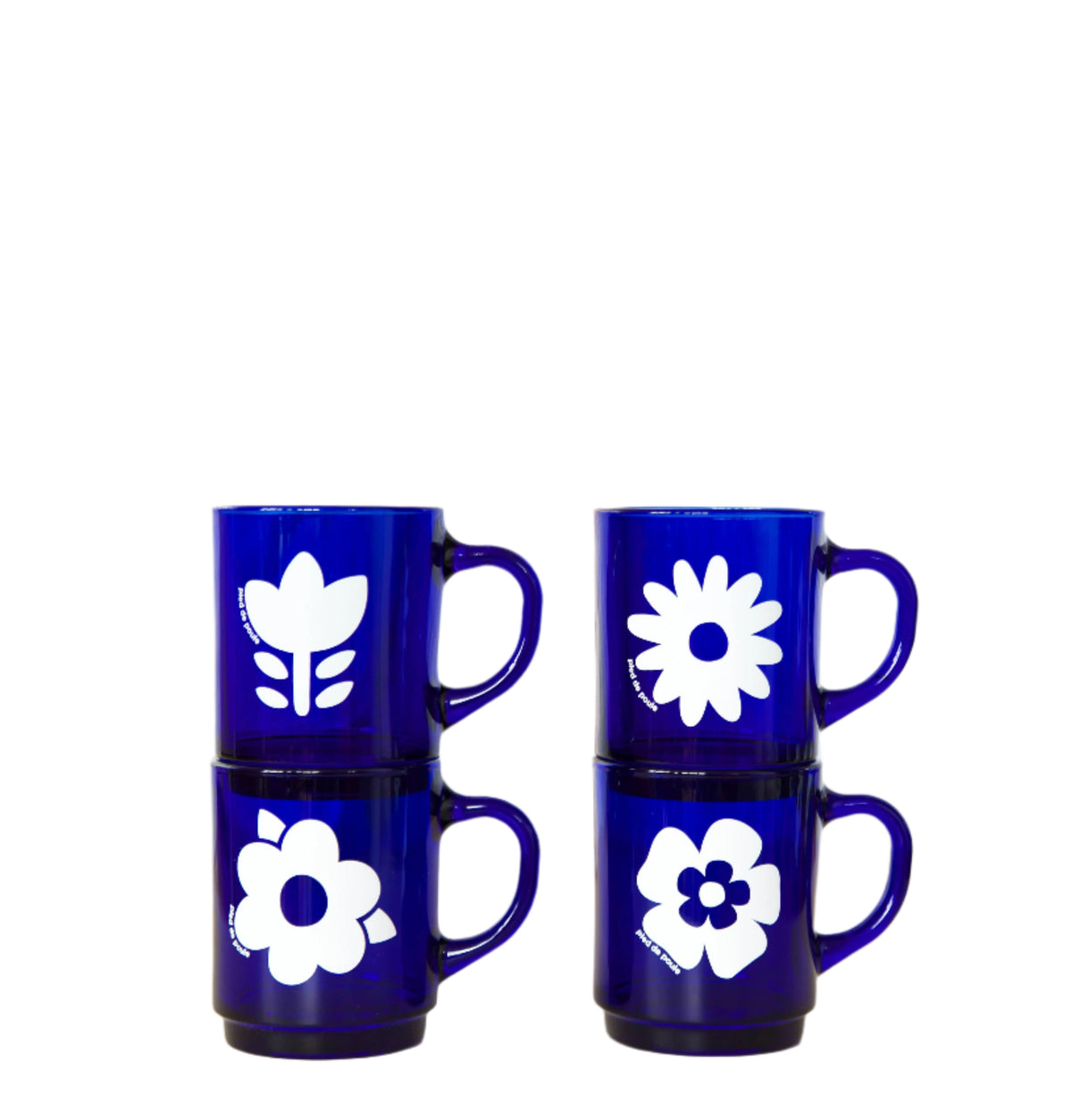 Duralex mug - “Retro” Blue