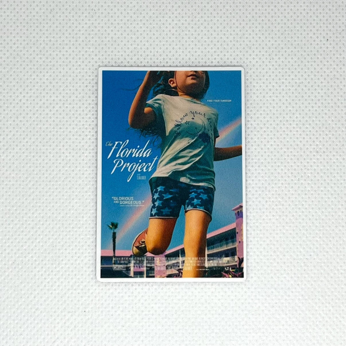 The Florida Project (2017) Movie Poster Kiss-Cut Sticker