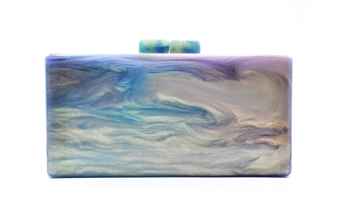 Opalescent Acrylic Clutch