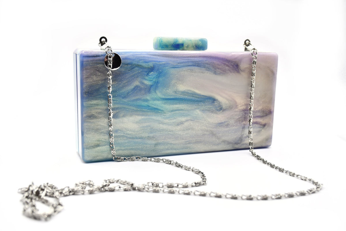Opalescent Acrylic Clutch
