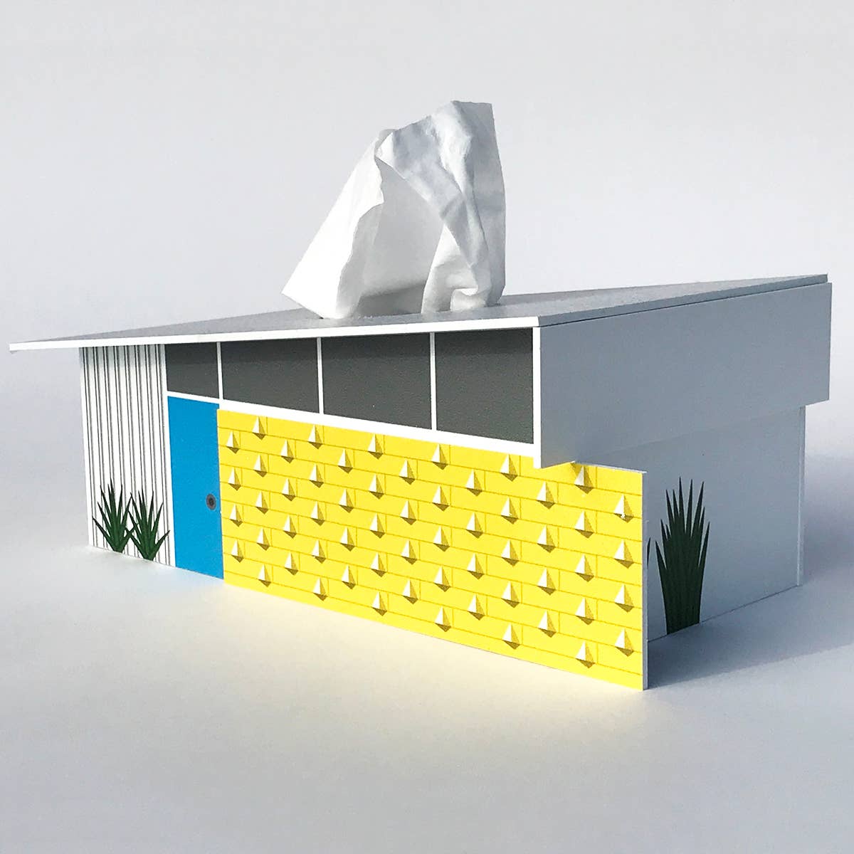 Midcentury Tissue Box Cover - Wedge House