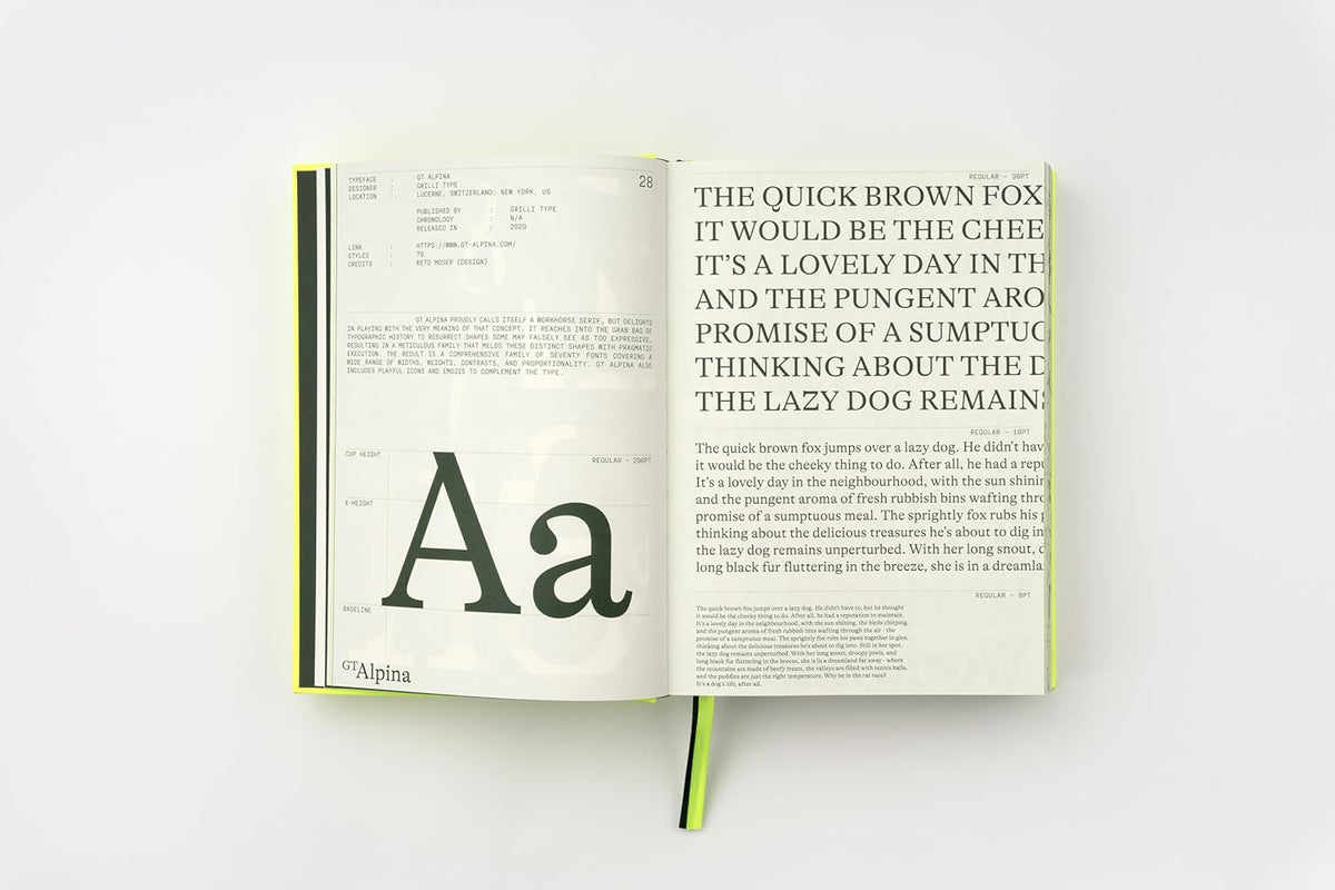 White pages with black text.