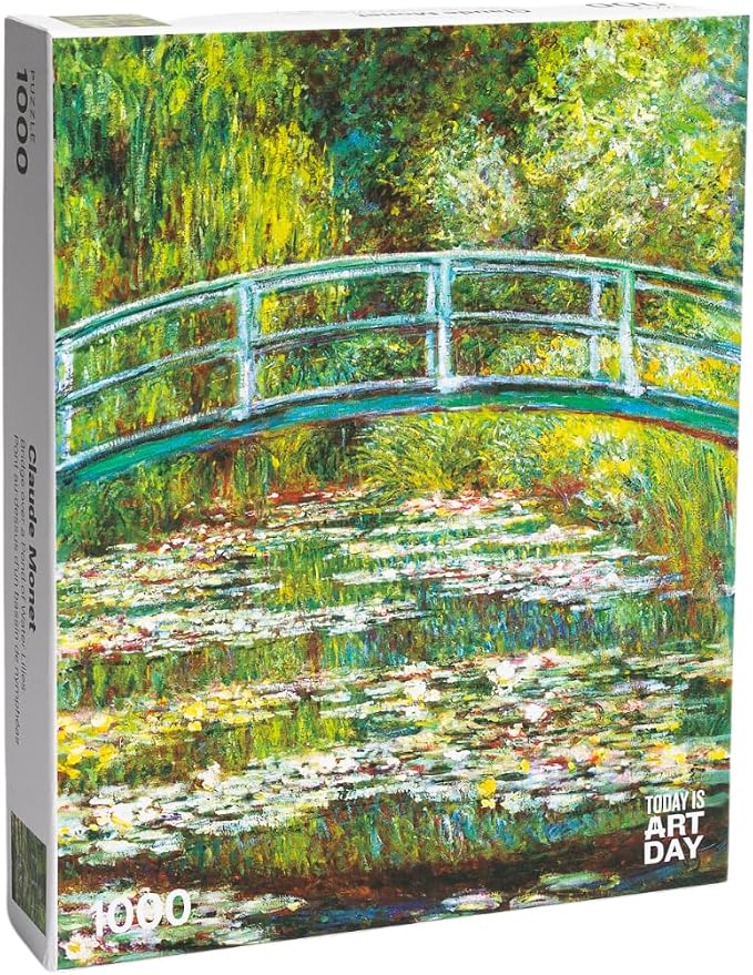 Puzzle - Claude Monet - Japanese Bridge and Water Lilies