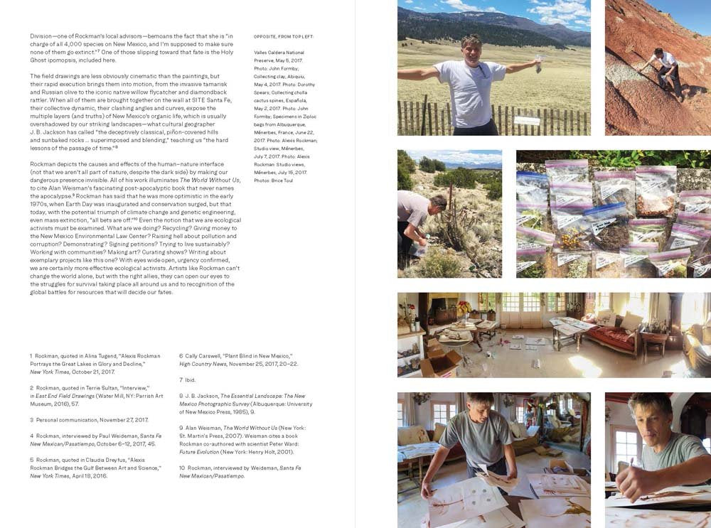 Alexis Rockman: New Mexico Field Drawings