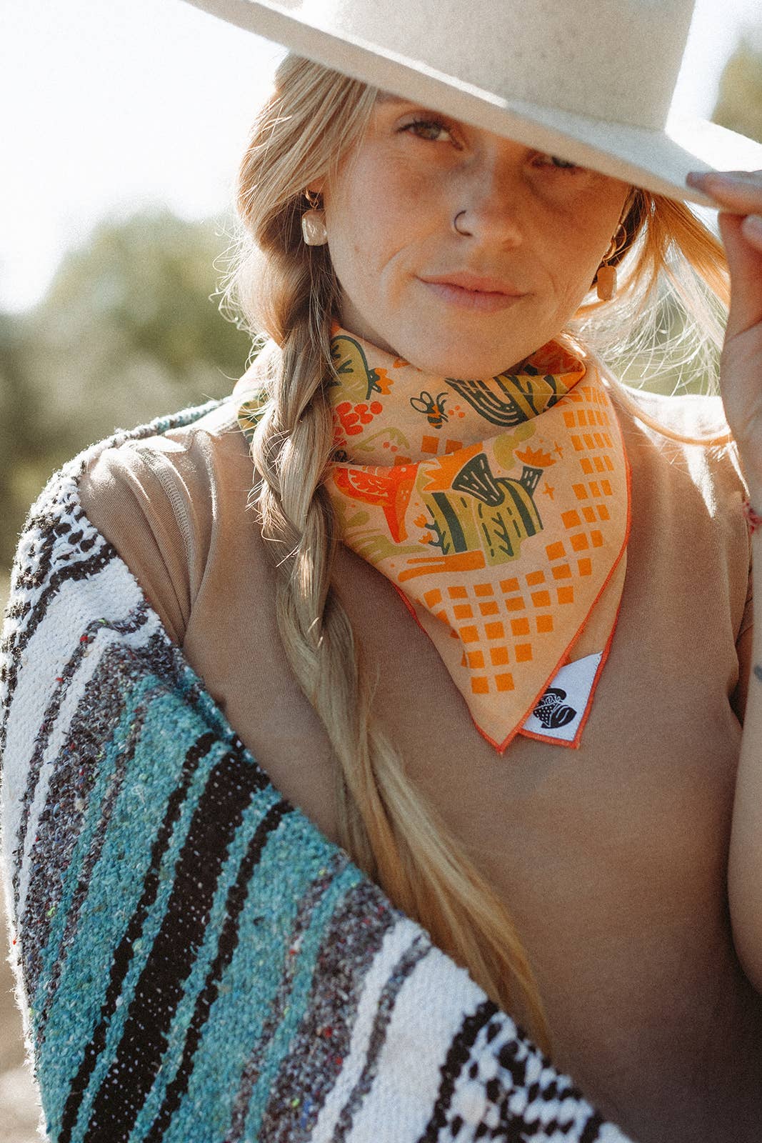 Prickly Pollinators Bandana