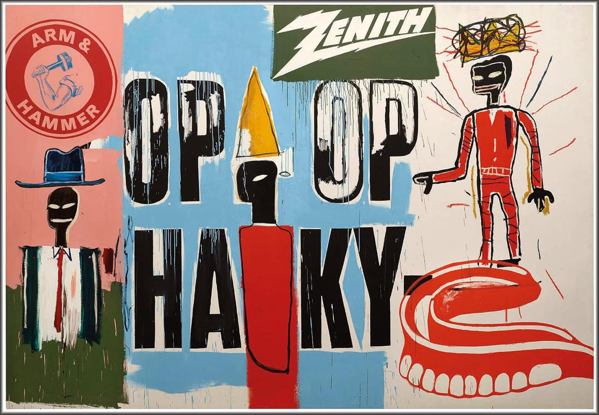 Basquiat x Warhol: Paintings 4 Hands