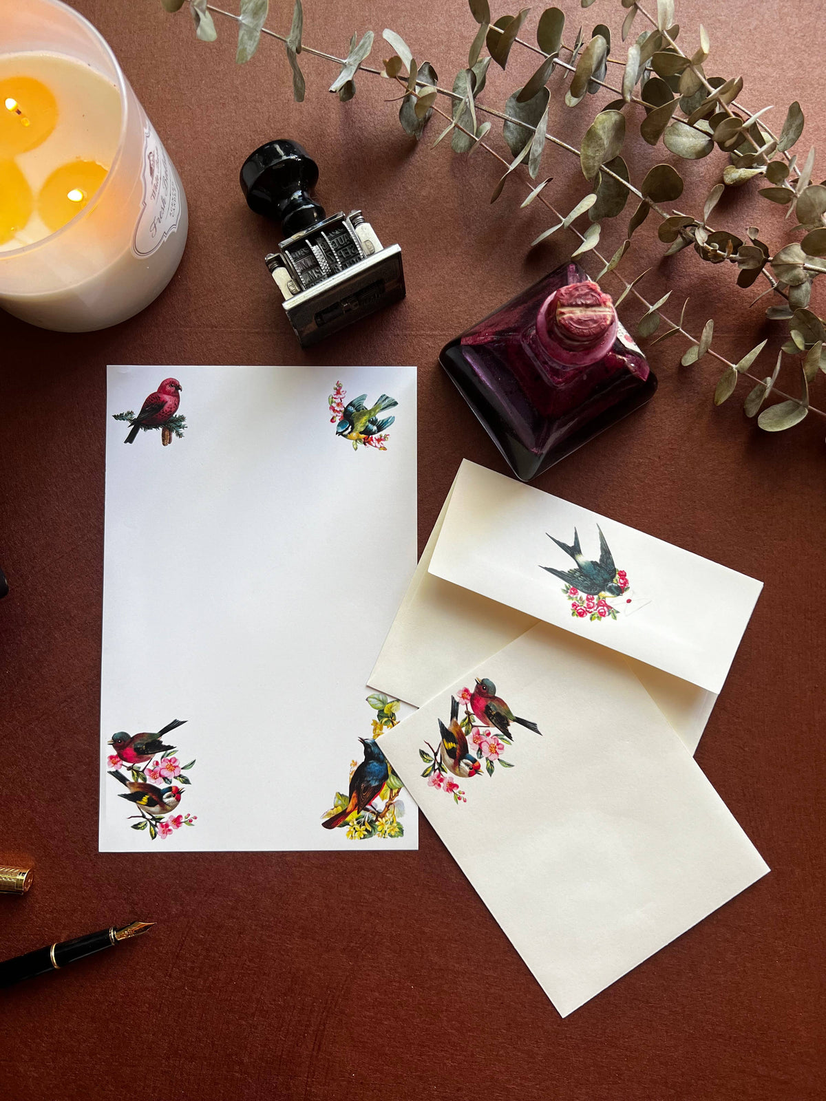 Birds - Letter Writing Set