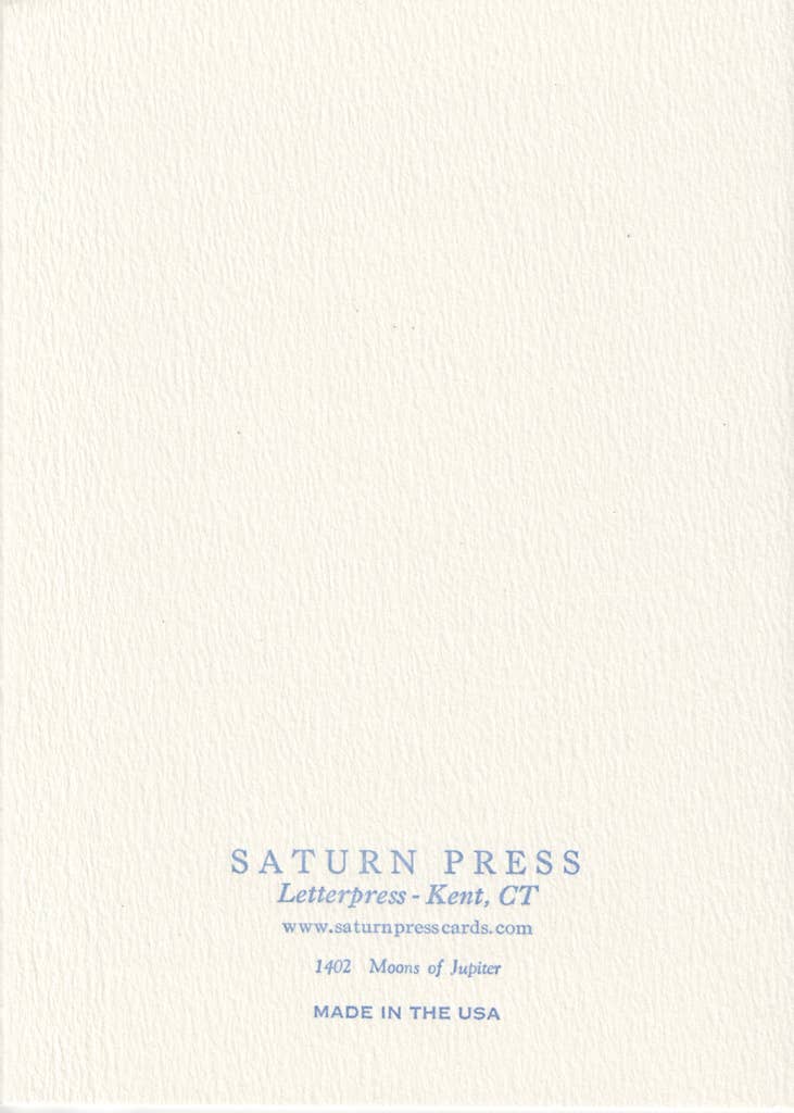 Moons of Jupiter Individual Card