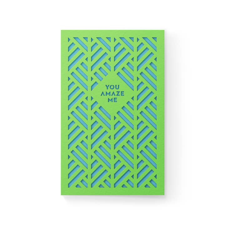 Green Grove Layered Card (mini)