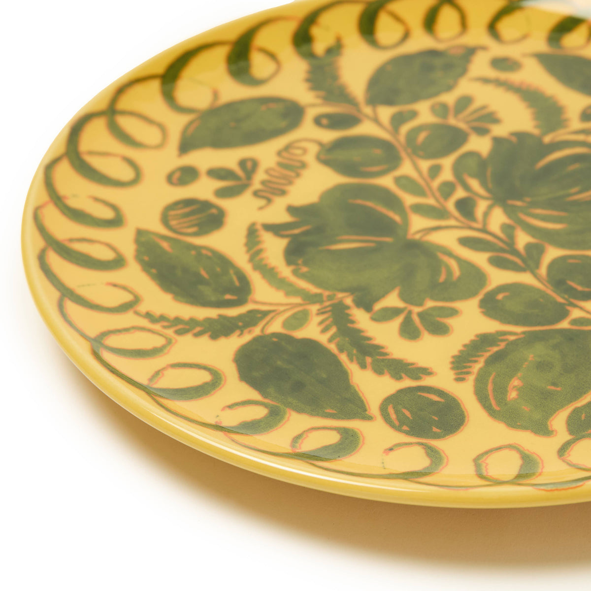 Amalfi Dinner Plate Mustard
