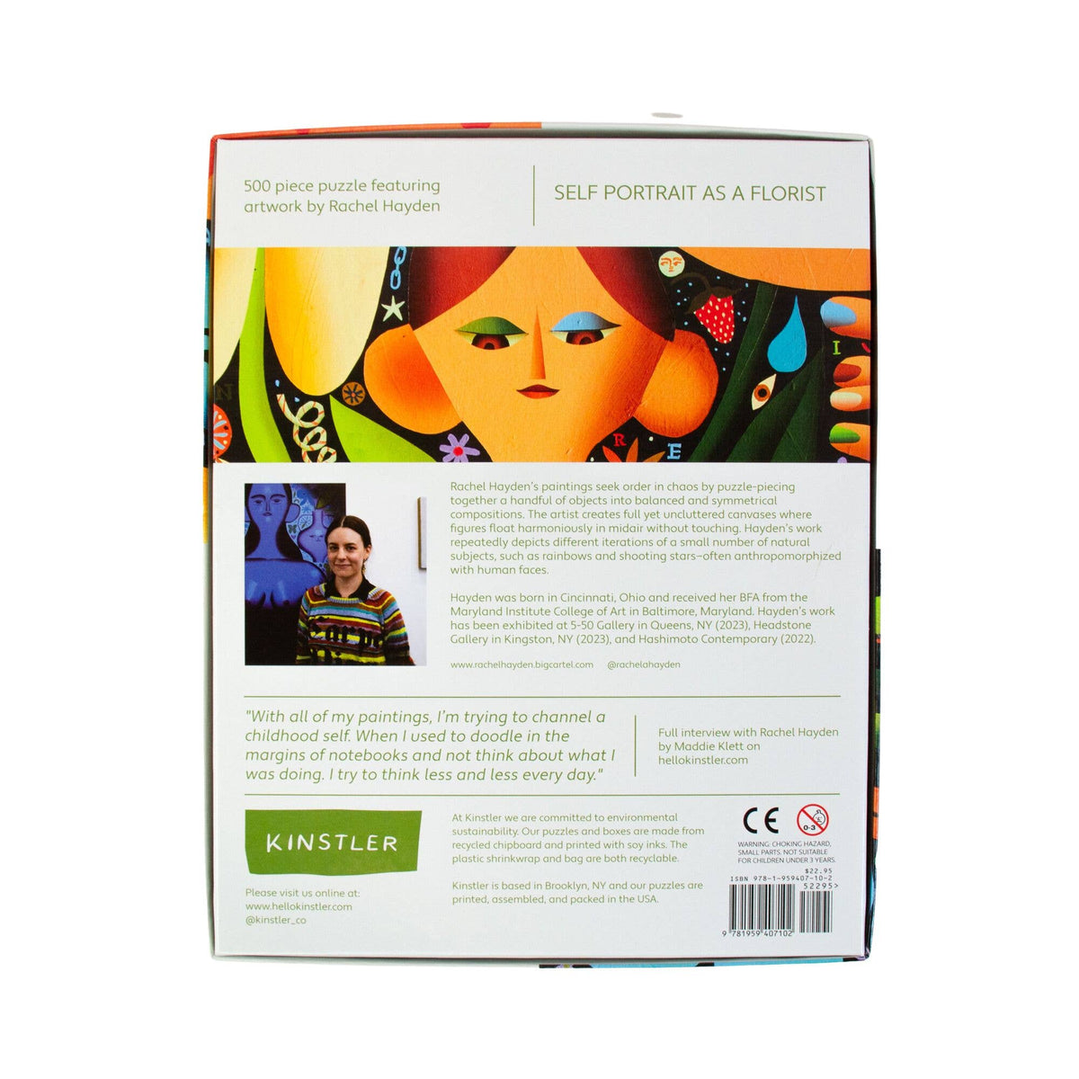 Self Portrait as a Florist Puzzle