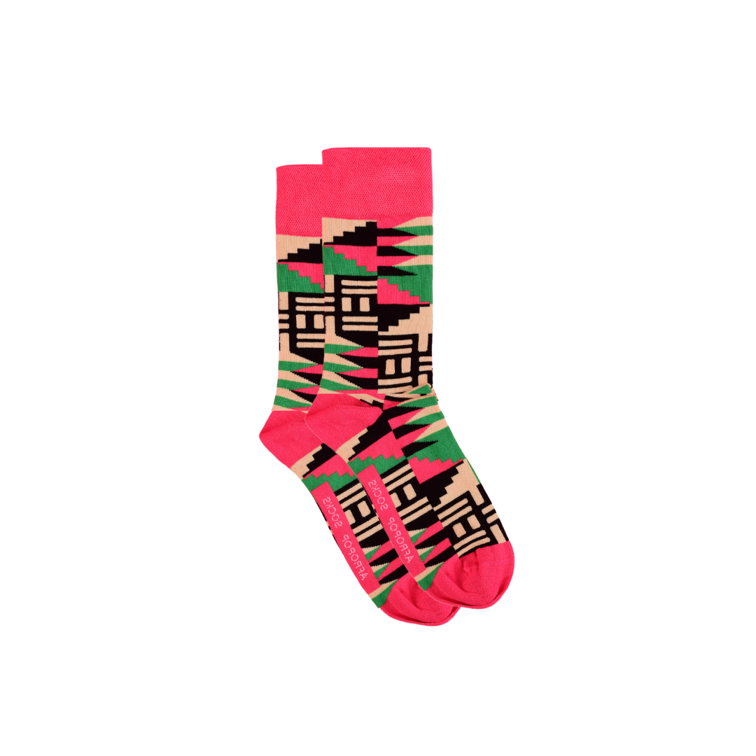Scholar Pink Socks