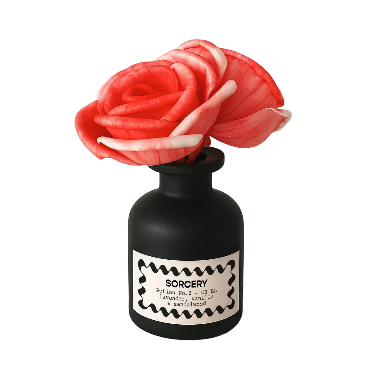 Sorcery 4oz Reed Diffuser - Color-Changing Flowers: Chill