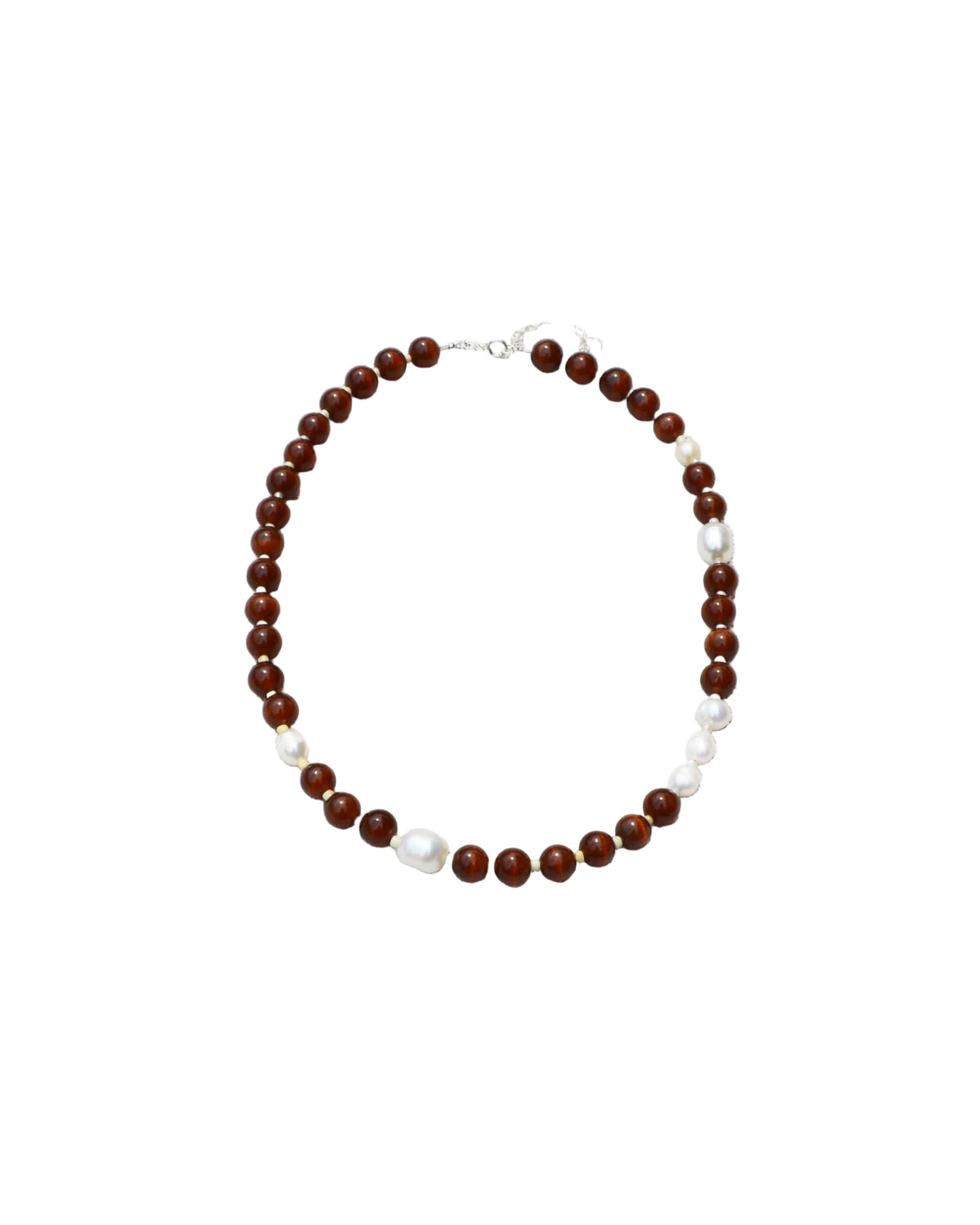 Coffee Pearl Necklace