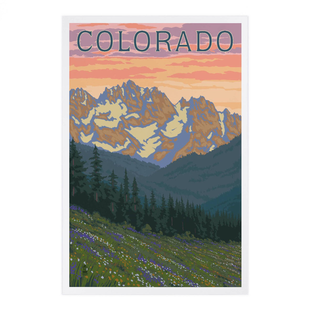 Colorado, Spring Flowers Postcards
