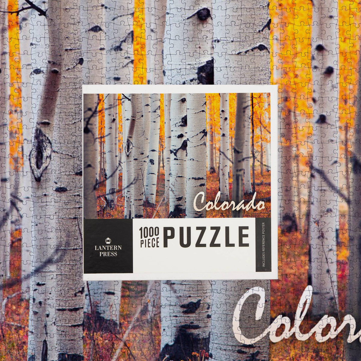 Colorado Aspen Trees 1000 Piece Puzzle