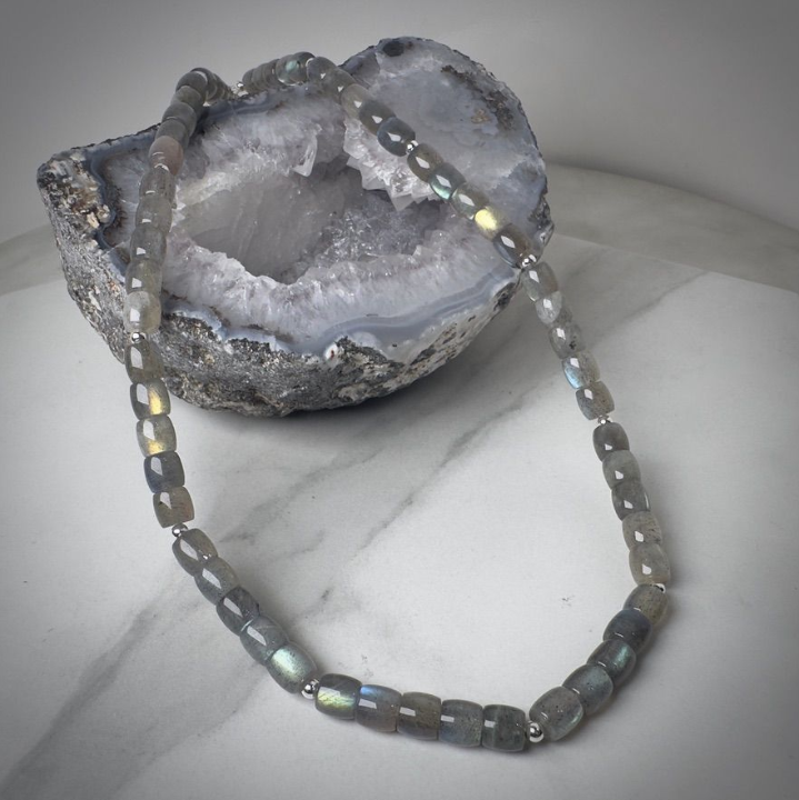 Labradorite Beaded Necklace