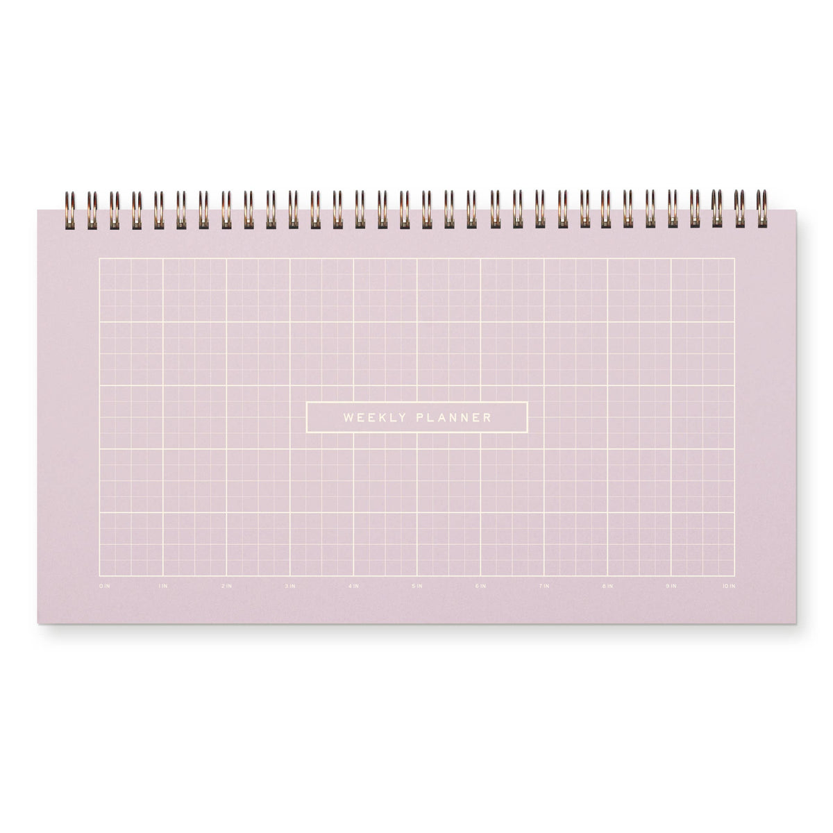 Ruler Grid Undated Weekly Planner