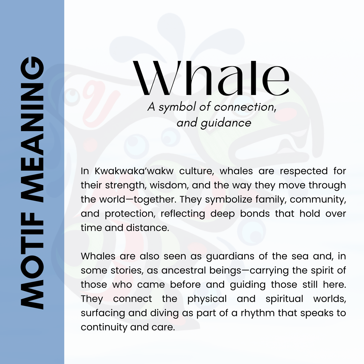 Indigenous Art Essential Oil Candle |  Whale